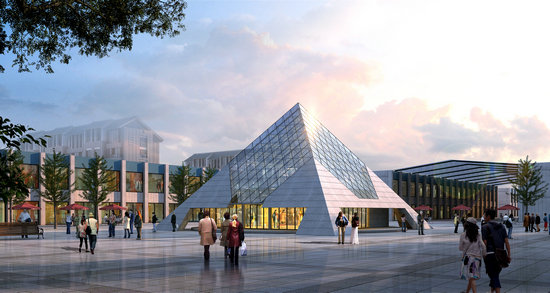 江门金字塔网架