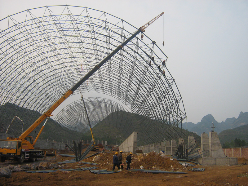 江门电厂网架煤棚