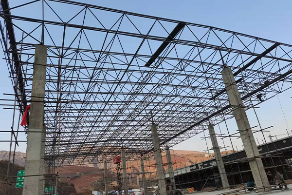 江门钢结构网架图片